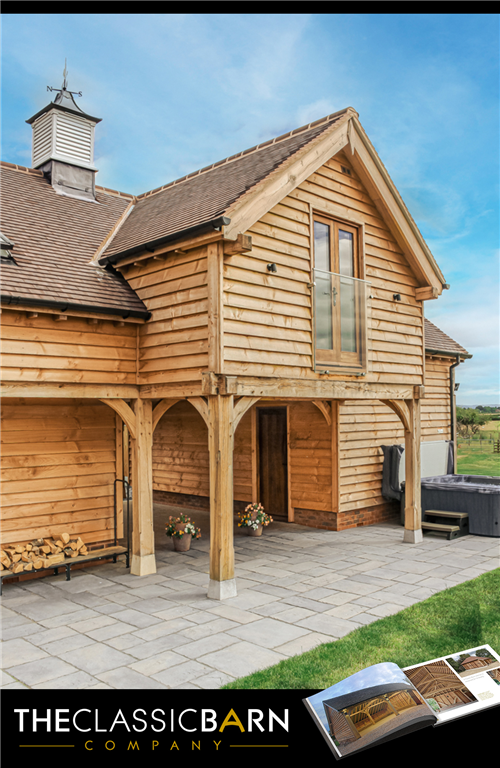 An oak-framed Juliet dormer elegantly combines traditional aesthetics with modern charm. enhances the architectural appeal of any home. This design allows natural light to flood in, creating a warm and inviting atmosphere Gallery Image