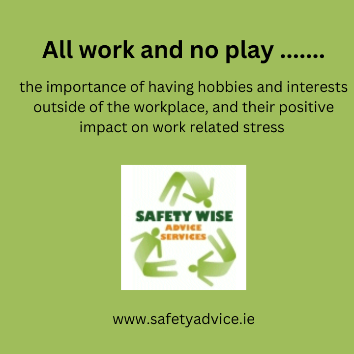 All work and no play.... we all know this saying and how true it can be, but, "play" can also help reduce symptoms of work related stress. Gallery Image