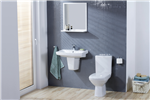 Carina Toilet & Basin With Pedestal Gallery Thumbnail