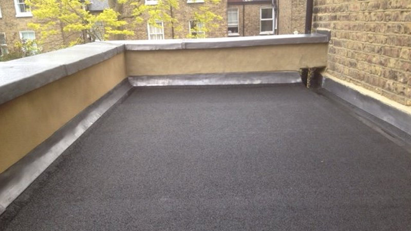 Flat Roof with Lead Flashing Gallery Image