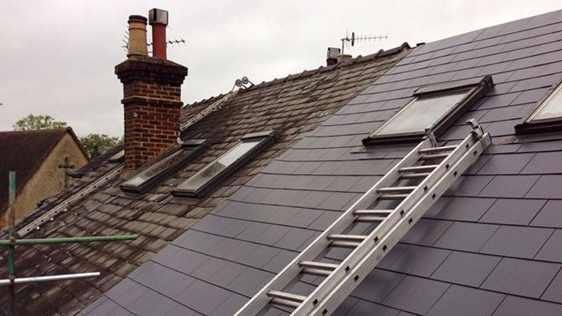 Re slating new roof Gallery Image