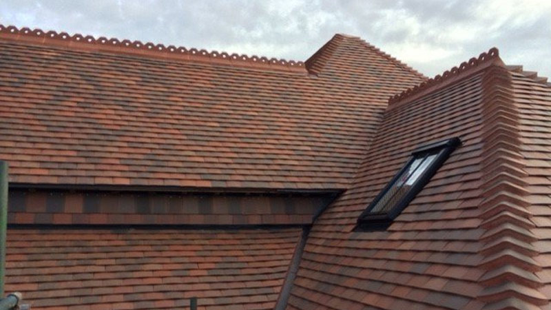 Skylight added to new tile roof Gallery Image