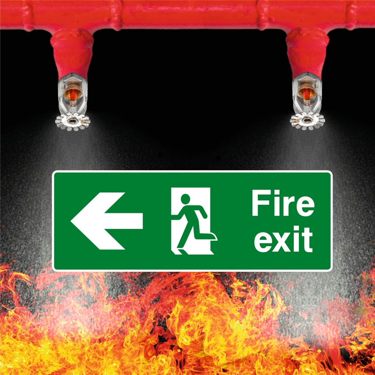 Shop for Fire Exit Signs Gallery Image