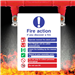 Shop for Fire Action Signs Gallery Thumbnail