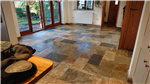 Slate floor after cleaning and resealing Gallery Thumbnail