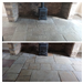 Flagstone floor in a Farmhouse. Before and after cleaning and sealing Gallery Thumbnail