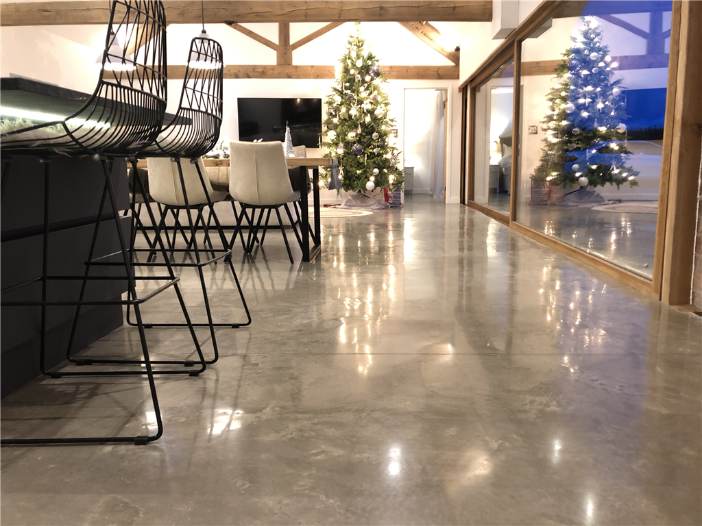 Polished concrete - residential - Wrexham, Wales  Gallery Image