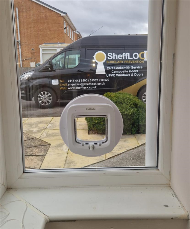 Cat Flap Installation in Doors Windows Gallery Image