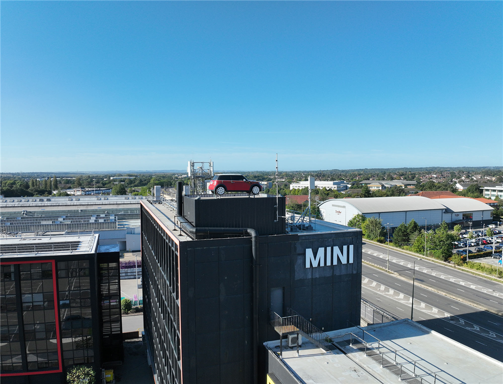 Drone Survey at BMW Mini plant Gallery Image