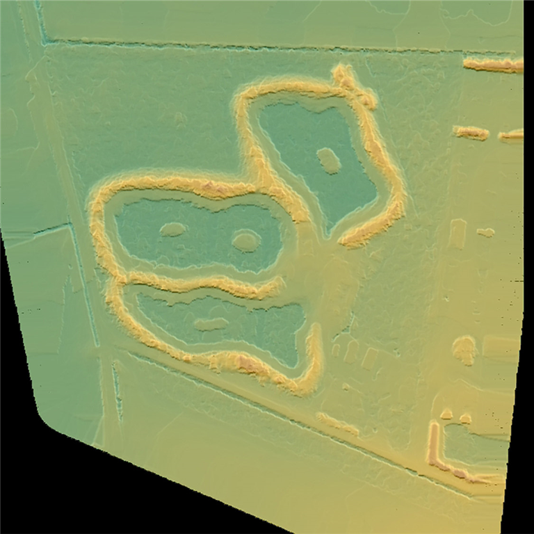 Drone survey: Digital Terrain Model Gallery Image