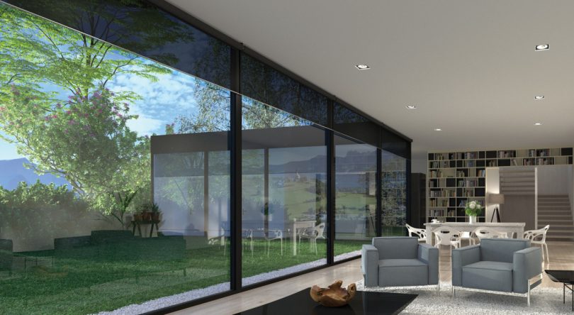 Lutron Palladiom & Sivoia Shading systems have quiet drives and can help to reduce damage done by sunlight whilst also maintaining your privacy.full blackout to Translucent finishes Gallery Image