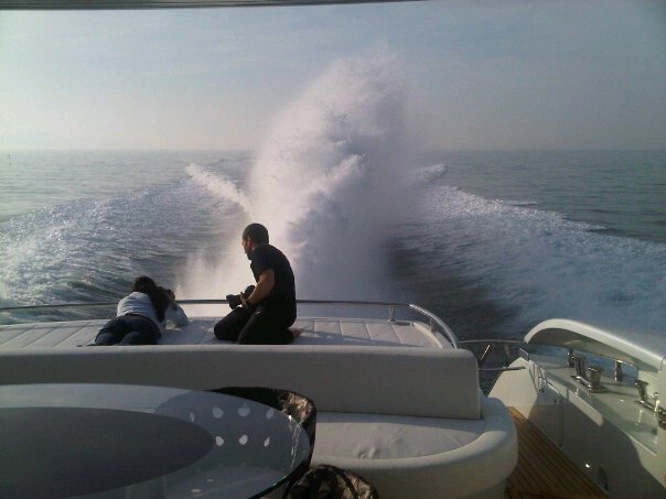 Sea trials whilst working on Le Caprice IV Gallery Image