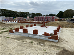 Concrete foundations ready for new housing development from SPEEDECK Gallery Thumbnail