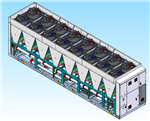 Chiller CAD model, 3D design Gallery Thumbnail