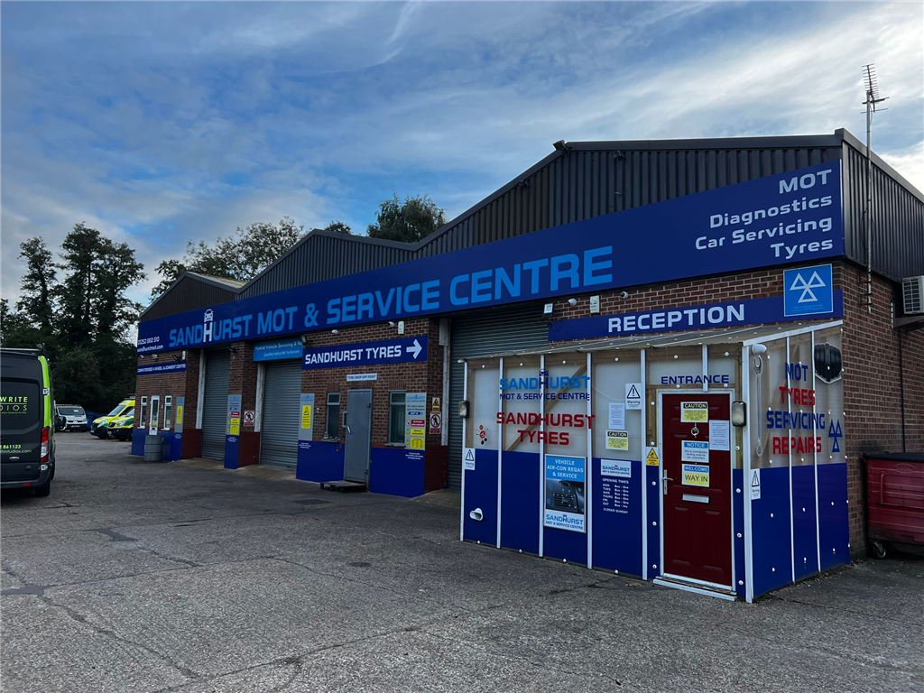 Garage & MOT Center External Signage Rebrand Gallery Image