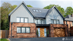 CGI cladding photomontaged on to existing house. Landscape altered. Gallery Thumbnail