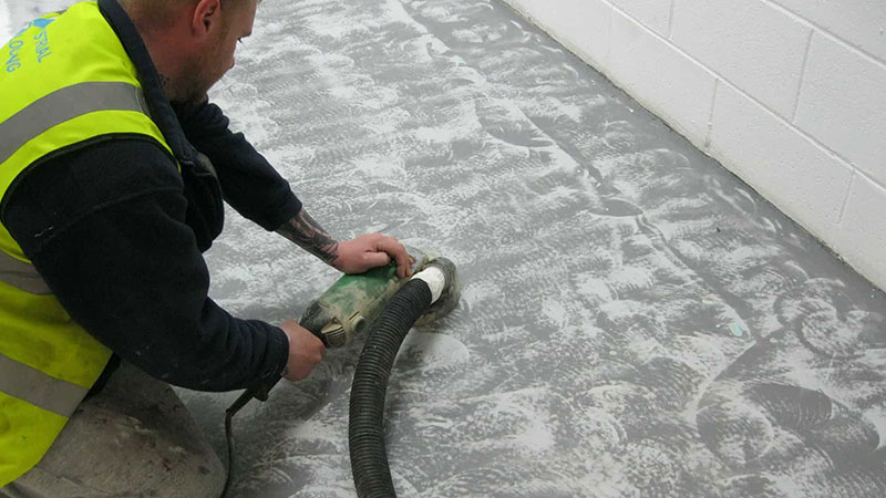 Resin floor preparation Gallery Image