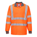 Hi Vis Polo Shirt long sleeve is certified EN ISO 20471 Class 3. Portwest S277 Gallery Thumbnail