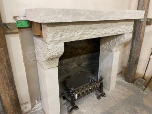 A Portland Stone fireplace 48" wide x 52" high with a 54" mantle shelf.
£1700.00 + vat Gallery Image