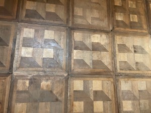 A set of 31 marquetry floor panels. Approximately 15 sq yds Gallery Image