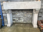 A Magnificent Portland Stone Fireplace 62" high x 72" wide. £3300.00 + vat Gallery Thumbnail